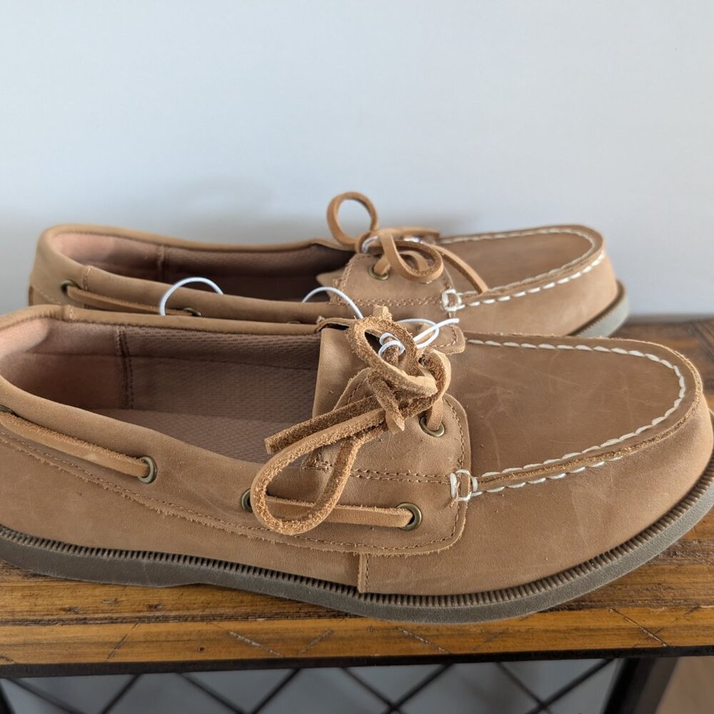 Men's Loafers Boat Shoes Goodfellow & Co Genuine Leather NEW - Picture 4 of 5